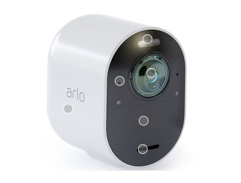 Arlo Ultra 4K UHD WireFree Security 1 Camera System Indoor/Outdoor Security Cameras with