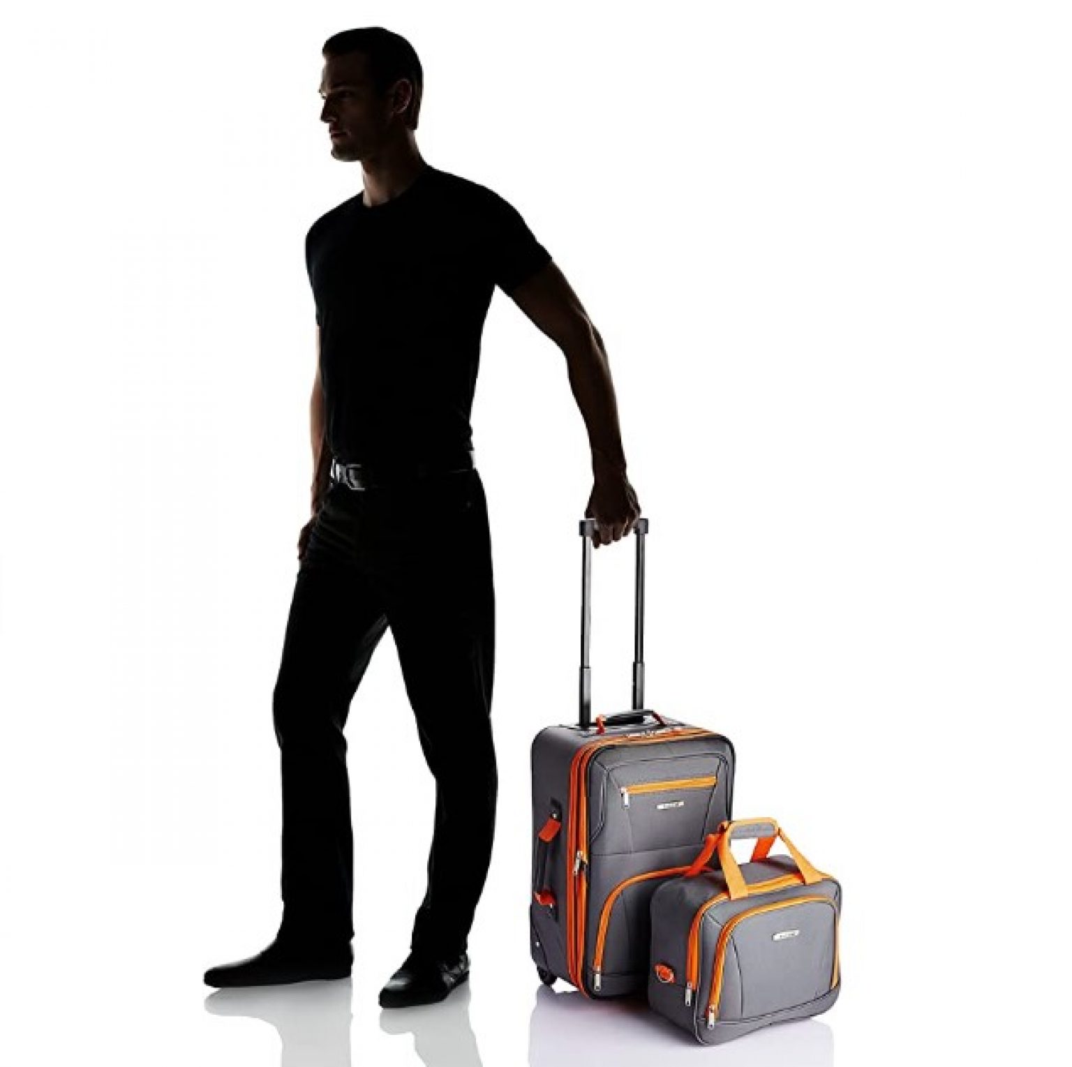 rockland luggage 2 piece set