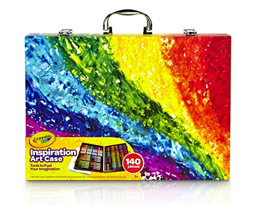 Crayola Inspiration Art Case Coloring Set, Easter Gift for Kids, 140 Art Supplies