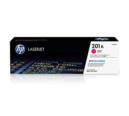 HP 201A, CF403A, Toner Cartridge, Works with HP Color Laserjet Pro M252dw, M277 Series, Magenta
