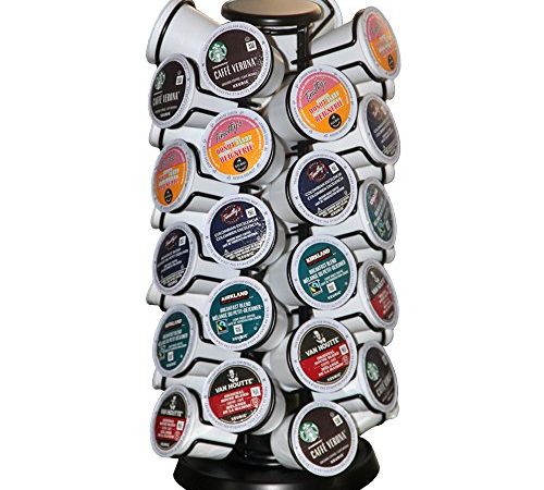 K Cup Holder,K Cup Holders,K Cups Holder,K Cup Carousel, Coffee Pods Holder Storage Organizer Stand,Comes All in One Piece,No...