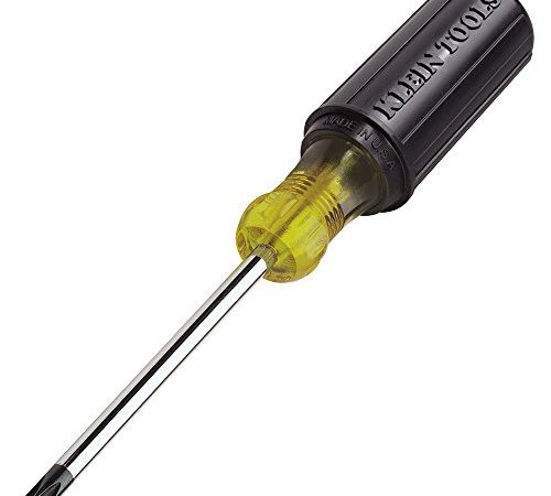 Klein Tools 603-4 Screwdriver, #2 Phillips Tip that is Precision Machined, with Cushion Grip, 8-Inch