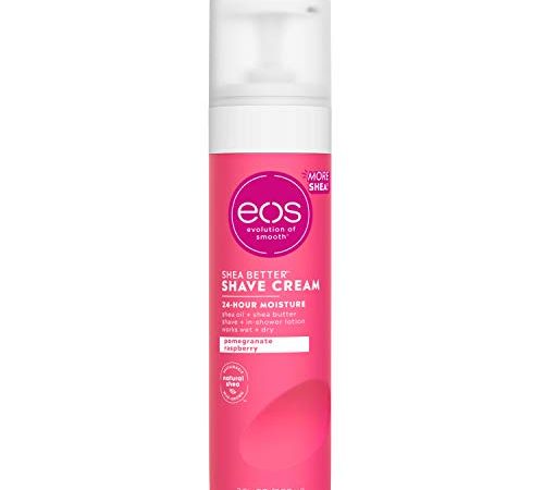 eos Ultra Moisturizing Shave Cream - Pomegranate Raspberry | 24 Hour Moisture | 7 fl oz.