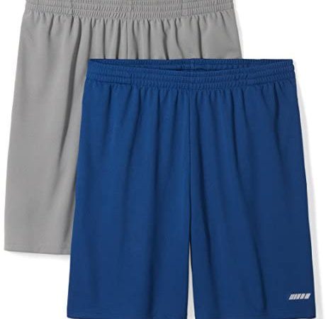 Amazon Essentials Men’s 2-Pack Loose-Fit Performance Shorts