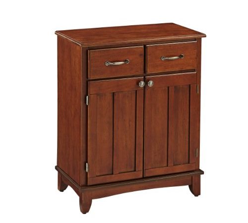 Buffet of Buffet Medium Cherry with Wood Top by Home Styles
