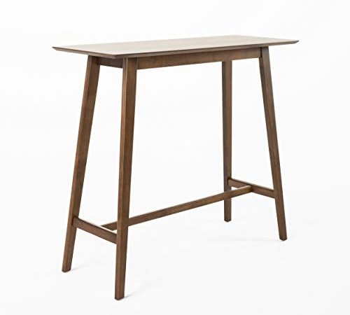 Christopher Knight Home Moria Wood Bar Table, Natural Walnut Finish