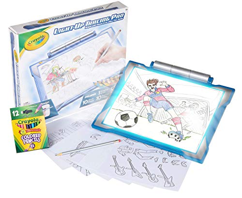 Crayola Light Up Tracing Pad Blue, Toys, Gift for Boys & Girls, Ages 6+