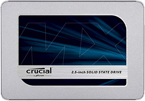 Crucial MX500 500GB 3D NAND SATA 2.5 Inch Internal SSD, up to 560MB/s - CT500MX500SSD1