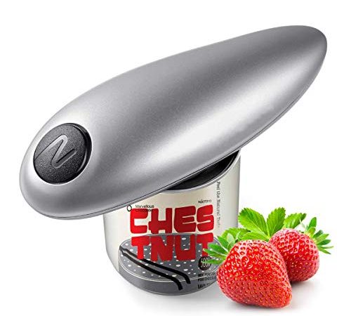 Electric Can Opener, Kitchen Safety Automatic Can Opener, Smooth Edge, Food-Safe and Battery Operated Electric Can Openers...