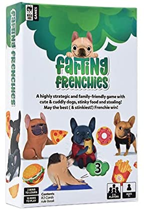 Farting Frenchies - A Wildly Silly, Clever & Exciting Family Game for Adults and Kids | A Fast Paced, Quick & Fun Collectible...