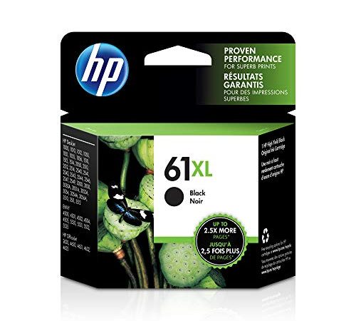 HP 61XL | Ink Cartridge | Works with HP Deskjet 1000 1500 2050 2500 3000 3500 Series, HP ENVY 4500 5500 Series, HP Officejet...
