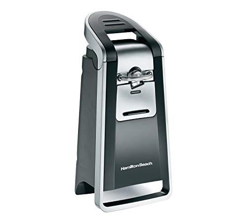Hamilton Beach Smooth Touch Electric Automatic Can Opener with Easy Push Down Lever, Use With All Standard-Size and Pop-Top...