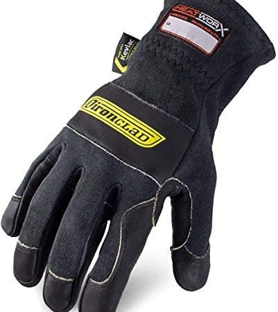 Ironclad HEATWORX HEAVY DUTY FR; Fire Resistant Gloves, handle hot items – up to 600°F (315 °C), (1 Pair), Size X-Large...