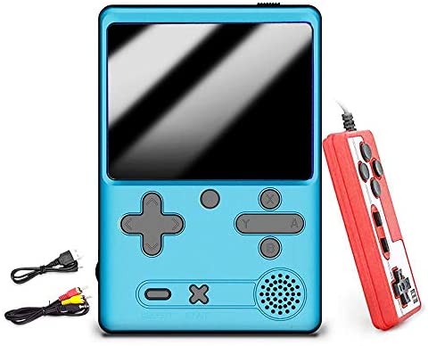 Kammoy Handheld Game Console, Retro Mini Video Game Player, 500 Classic FC Games, 3.0 Inch HD Screen Portable Game Console,...