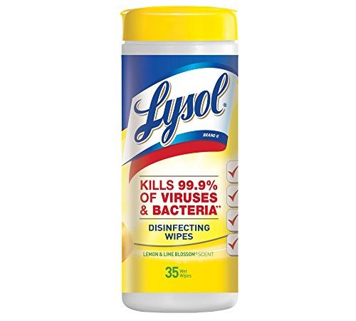 Lysol Disinfecting Wipes, Lemon & Lime Blossom, 35ct