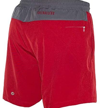 Meripex Apparel Men's Freeballer 6" Athetic Gym Performance Sport Shorts – Perfect for Running, Weightlifting, and Yoga