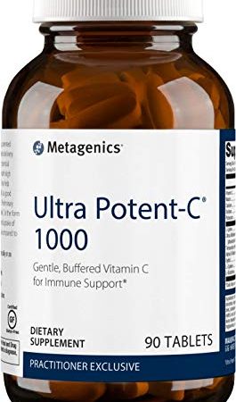 Metagenics Ultra Potent-C® 1000 – Vitamin C – Gentle, Buffered Vitamin C for Immune Support* | 90 count
