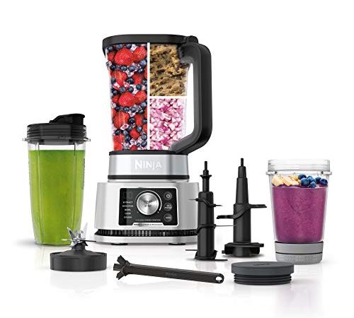 Ninja Foodi SS351 Power Blender & Processor System with Smoothie Bowl Maker and Nutrient Extractor*. 4in1 Blender + Food...