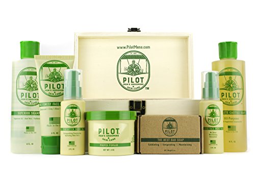 Pilot Men's Grooming & Skin Care Signature Set