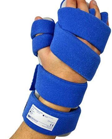 Restorative Medical BendEase Hand Splint - Support for Carpal Tunnel and Wrist Pain (Large - Right)