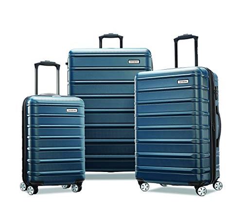 Samsonite Omni 2 Hardside Expandable Luggage with Spinner Wheels, Nova Teal, 3-Piece Set (20/24/28)