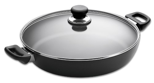 Scanpan Classic 12-1/2-Inch Covered Chef Pan, 12.5 Inch, Multicolor