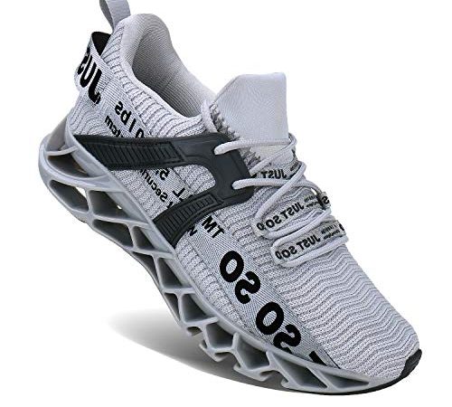 UMYOGO Mens Running Shoes Breathable Walking Athletic Fashion Sneakers