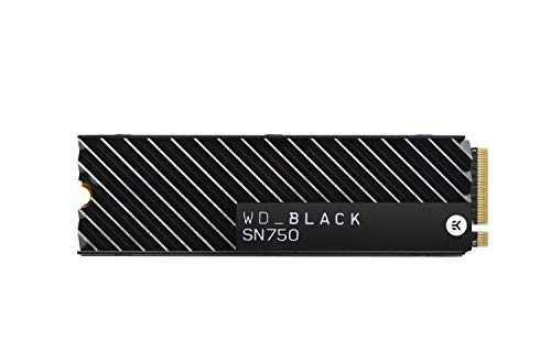WD_Black 1TB SN750 NVMe Internal Gaming SSD Solid State Drive with Heatsink - Gen3 PCIe, M.2 2280, 3D NAND, Up to 3,470 MB/s...