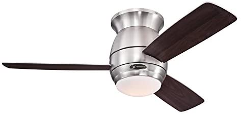 Westinghouse Lighting 7217900 Ceiling Fan, Brushed Nickel