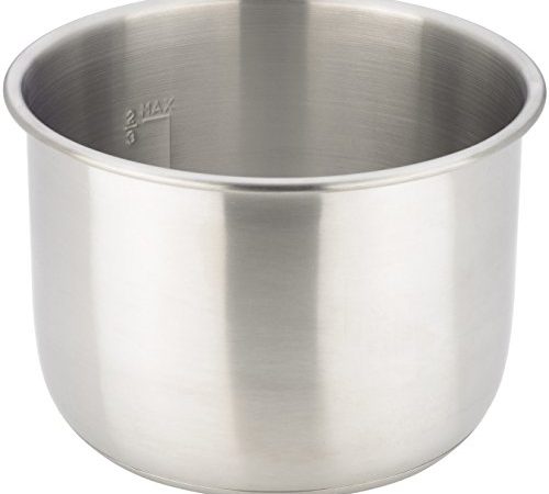Zavor Stainless Steel Inner Cooking Pot, Removable Dishwasher Safe Insert for ZAVOR 8Qt Multi-Cookers and Electric Pressure...