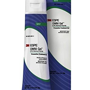 3M Oral Care ESPE 12106M OMNI Gel 0.4% Stannous Fluoride Brush On Gel Refill, Mint Flavor