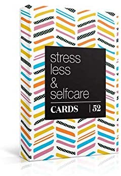 52 Stress Less & Self Care Cards - Mindfulness & Meditation Exercises - Anxiety Relief & Relaxation