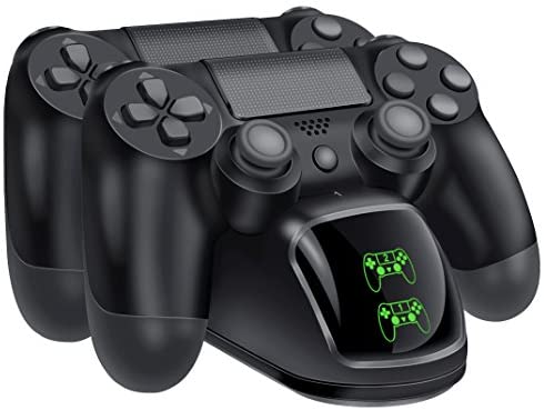 BEBONCOOL PS4 Controller Charger, Controller USB Charging Station Dock for DualShock 4, For...