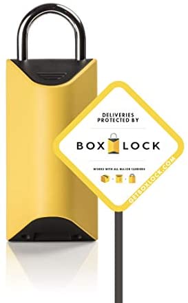 BOXLOCK Home + Yard Sign Kit The First Smart Padlock to Protect Deliveries - Protect Packages from...