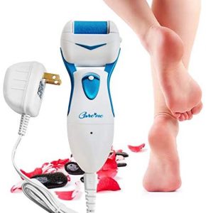 Care me Powerful Electric Foot Callus Remover Rechargeable-Top Rated Electronic Foot File Removes Dry, Dead, Hard, Cracked...