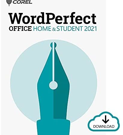 Corel WordPerfect Office Home & Student 2021 | Office Suite of Word Processor, Spreadsheets &...