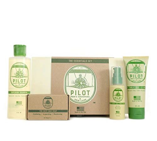 Essentials Set - Hair, Face, Body - Pilot Men's Grooming & Skin Care