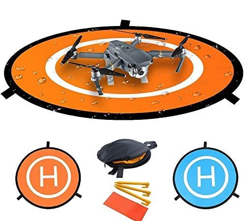 Fstop Labs Drone and Quadcopter Landing Pad Accessories 32 inch, Waterproof Nylon for DJI Tello...