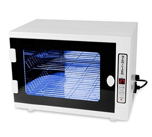 Gimify U.V Disin.fection Cabinet, O.zone Machine Box 12L with Timer LED Panel (Normal Temperature) for Barber Salon Nails...
