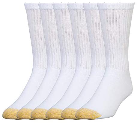 Gold Toe Men's 656s Cotton Crew Athletic Sock MultiPairs