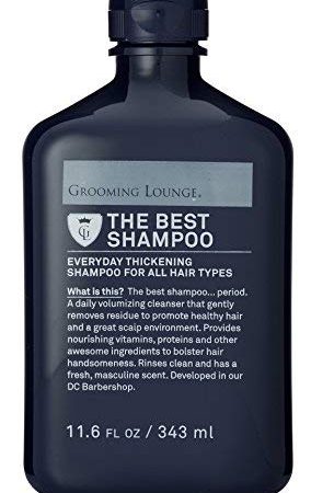 Grooming Lounge Best Shampoo, Men's Volumizing Shampoo, Helps Thicken Hair With Biotin. All Hair...