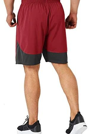 HIBETY Men's 7" Workout Running Shorts with Zipper Pocket Quick Dry Gym Athletic Shorts Lightweight