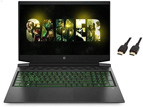 HP Pavilion 2021 Premium 16.1" FHD Laptop Computer, 6 Core Intel Core i7-10750H 2.6 GHz, 32GB RAM,1TB SSD, NVIDIA GTX 1650...