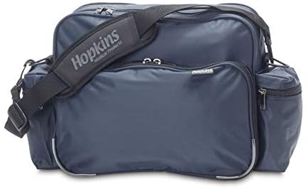 Hopkins Medical Products Original Home Health Shoulder Bag, 70D Waterproof Nylon, Fold-Down Compartment, Adjustable Straps,...