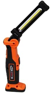 K Tool XD Magnetic Work Light 600 Lumen Rechargeable Twistable Foldable Extra Long Life with Two...