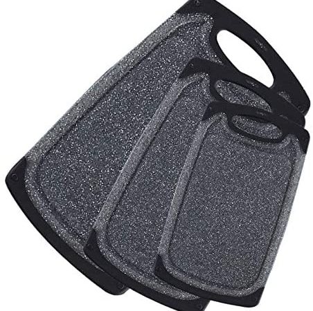KIMIUP Kitchen Cutting Board (Set of 3),Professional Chopping Boards Sets,Dishwasher Safe Cutting...