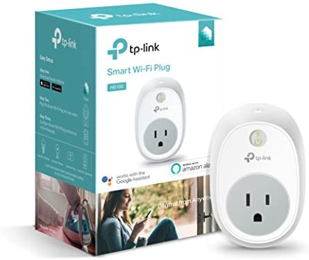 Kasa Smart (HS100) Plug by TP-Link, Smart Home WiFi Outlet Works with Alexa, Echo, Google Home & IFTTT, No Hub Required,...