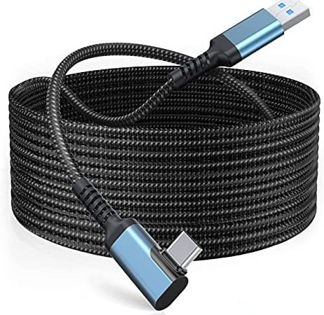 Link Cable 16FT/5M Compatible for Oculus Quest 2, FLOPAD High Speed Data Transfer & Fast Charging...
