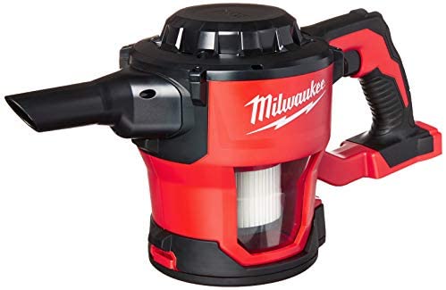 MILWAUKEE'S 0882-20 M18 Lithium Ion Cordless Compact 40 CFM Hand Held Vacuum w/ Hose Attachments and Accessories (Batteries...