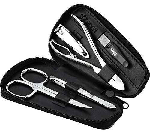 MarQus Manicure Set Solingen made in Germany - Mens grooming kit for professional care - handy real...